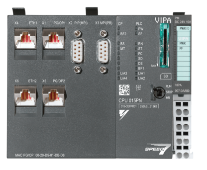 VIPA/Yaskawa CPU 015-PN 015-CEFPR01